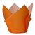 Five Star Paper Tulip Cupcake Case Tangerine 20PK
