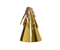Five Star Party Hat With Tassel Topper Metallic Gold 10 Pack