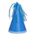 Five Star Party Hat With Tassel Topper Sky Blue 10 Pack