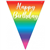 Flag Bunting Foil Birthday Rainbow 39M 631762
