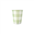 Gingham Green  Paper Cup 20pk