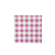 Gingham Pink Lunch Napkin 25pk