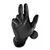 Gloves Grippaz Nitrile NonSlip Powder Free Black Large 50PK