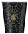 Halloween Blk  Gold Spider Cup 9oz 8pk