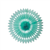 Hanging Fan Mint Green 24Cm