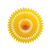 Hanging Fan Yellow 24Cm