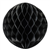 Honeycomb Ball Black 25Cm