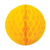 Honeycomb Ball Yellow 25Cm