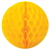 Honeycomb Ball Yellow 35Cm
