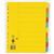MARBIG EXTRA WIDE DIVIDERS A4 10 TAB MANILLA BRIGHT