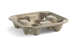 MOULDED FIBRE CARRY TRAY 4 CUP 50PK