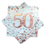 Napkin Celebration 50 Rose Gold 16pk