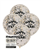 New Years Balloons With Confetti 6 Pack