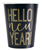 New Years Cup Black  Gold 8 Pack