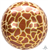 ORBZ ANIMAL PRINT GIRAFFE UNINFLATED