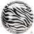 ORBZ ANIMAL PRINT ZEBRA UNINFLATED