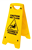 Oates A Frame Caution Wet Floor Sign Yellow