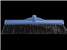 Oates Broom Poly Medium Stiff Blue 450mm