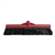 Oates Broom Poly Medium Stiff Red 450mm