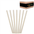 Paper Straws Jumbo White 2500CTN
