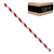 Paper Straws Reg Red Stripe 2500CTN