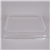 Platter Lid Rectangle Clear 12