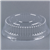 Platter Lid Round Clear 15
