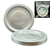 SILVER ROUND DINNER PLATE 20PK ALP