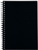 SPIRAX 512 HARD COVER NOTEBOOK A4 297 X 210MM BLACK 200 PAGE