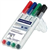 STAEDTLER 341 WP4 LUMOCOLOR WHITEBOARD COMPACT MARKER BULLET POINT WALLET 4