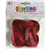 Streamer Maroon 4pk