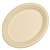 Sugarcane Plate Oval Natural 50Pk