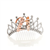 Tiara 21st Rose Gold  Silver