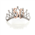 Tiara 50th Rose Gold  Silver