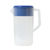 Trenton Jug Clear Plastic Blue With Lid 25L