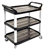Utility Cart Sabco 3 Shelf Black