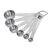 Vogue Measuring Spoons Set of 6