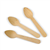 Wooden Teaspoons 11cm 25 Pack